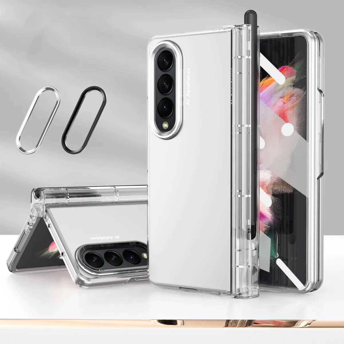 

Tempered Glass Screen Protector Case for Samsung Galaxy Z Fold4 Fold 4 Zfold4 Anti-Drop Mobile Phone Cover for Samsung Z Fold4