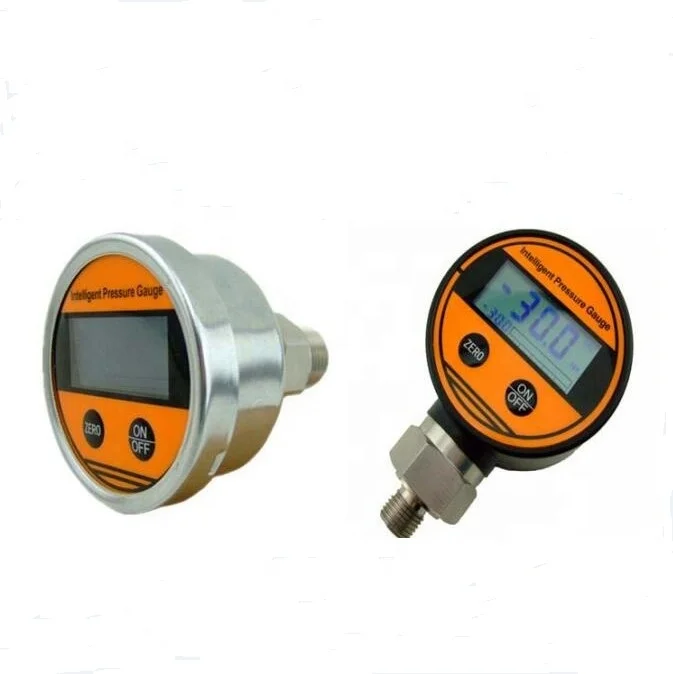 

Media isolated digital pressure gauge