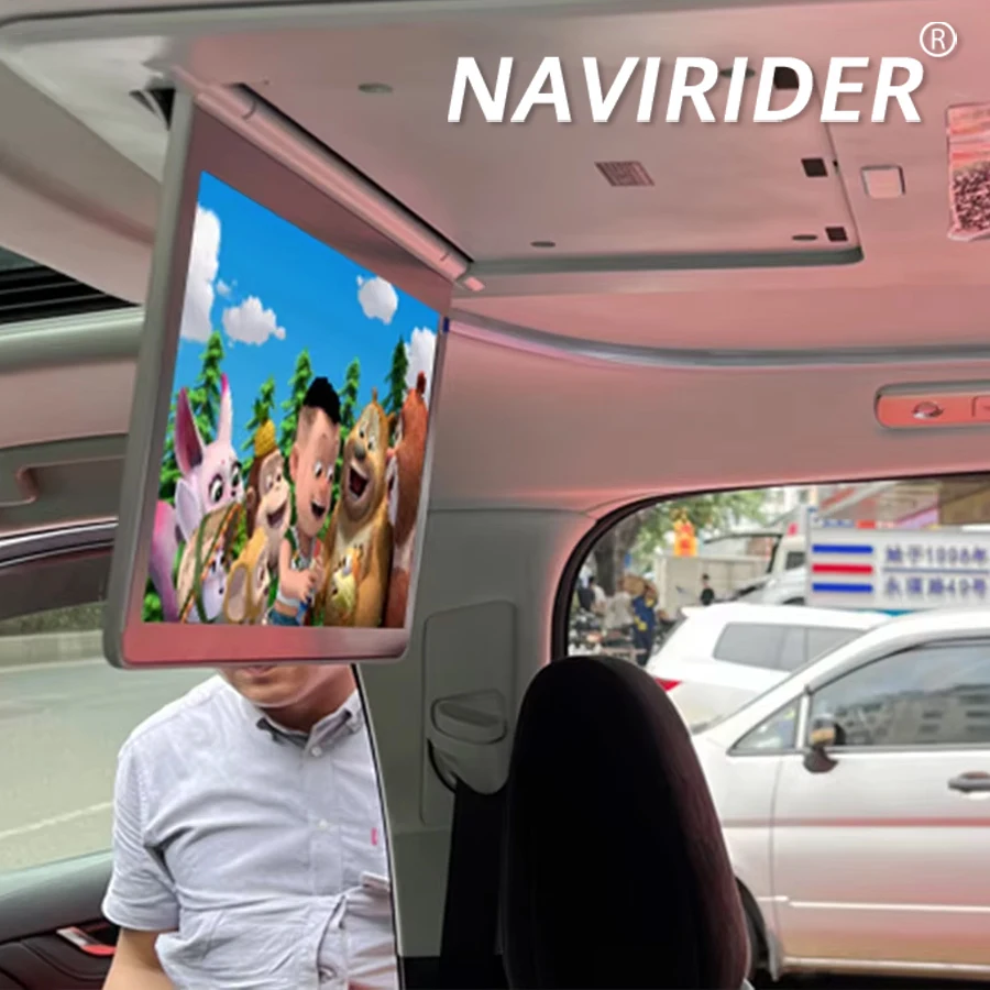 

Для Toyota Alphard 20 Alphard 30 Vellfire 2008-2024 потолочный монитор на крыше 13,3 дюйма/15,6 дюйма специальный MP5 мультимедийный видеоплеер