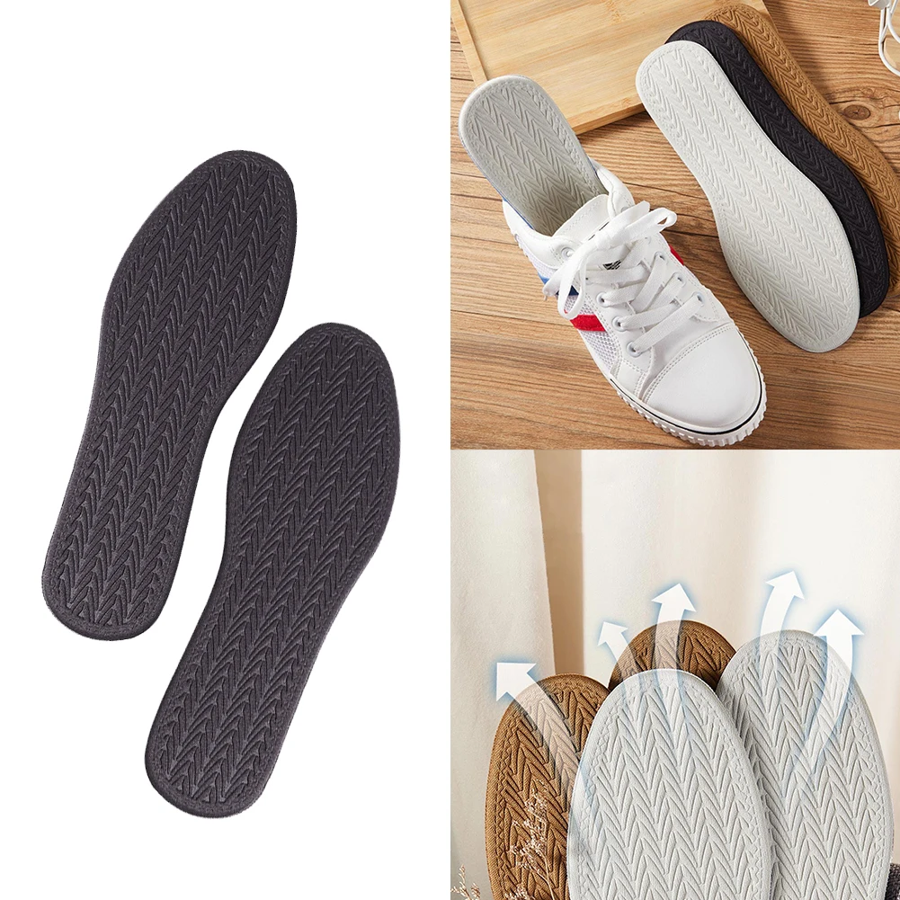 Shock-Absorbing Shoe Inserts Pad Soft Sport Insoles Memory Sponge Breathable Running Silicone Gel Cushion Orthopedic Insoles