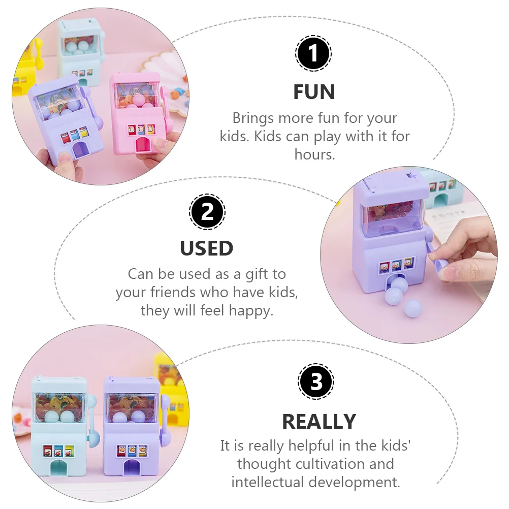 

3pcs Game Toys Good Useful Party Game Plaything Lottery Machine Birthday Gift