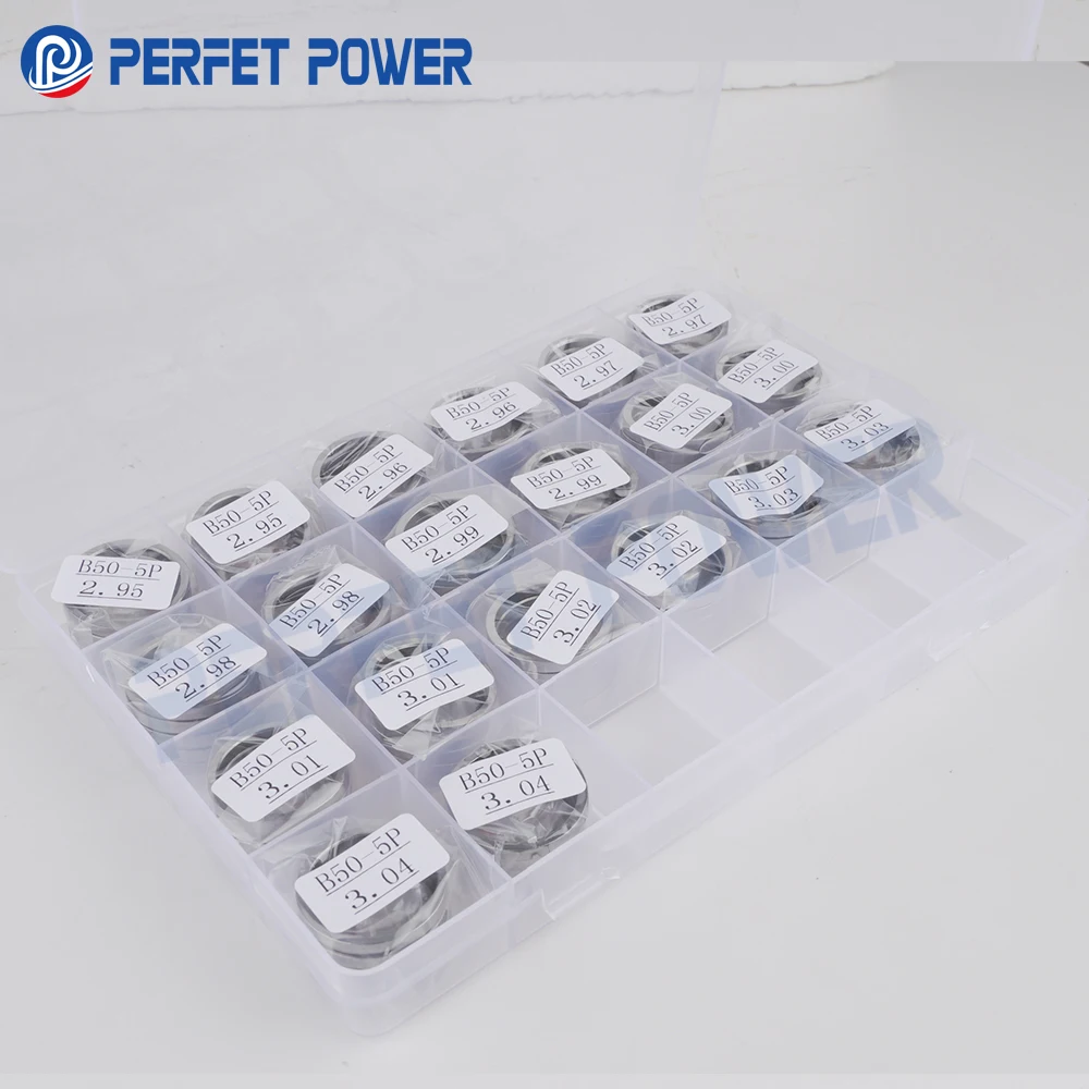 

100PCS China Made New B45, B50 Common Rail Diesel Adjust Washer Shim for Common Rail Feul Injector for Fuel Engine
