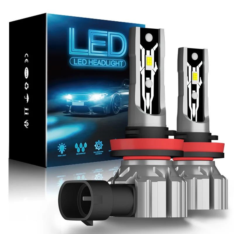 

2PCS CANBUS 9005 LED H11 H7 Led Fog Lights H8 HB3 9006 HB4 Yellow White Bulb Car Driving Headlamp For BMW Toyota Skoda Ford