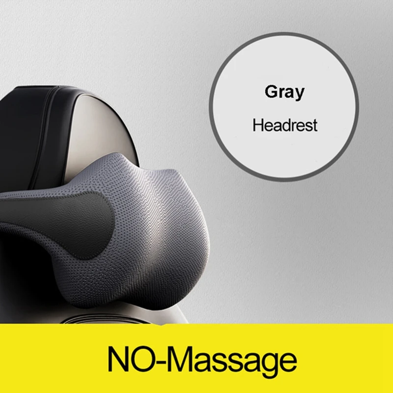 

Car Massage Pillow Seats Back Support Headrest Simulation Human Massage For Travel Home Office