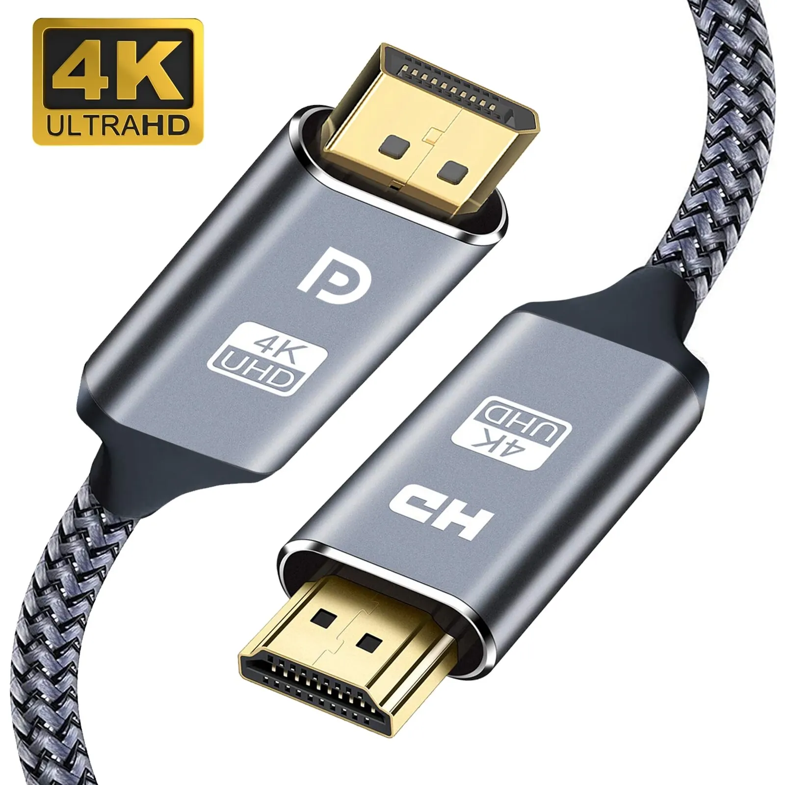 Адаптер DisplayPort-HDMI, 4K, 30 Гц, 3/6/10 футов