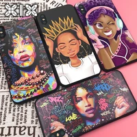 xix for funda iphone 11 12 13 pro case iphone x xs max african girls for cover iphone 11 case soft tpu for iphone xr case