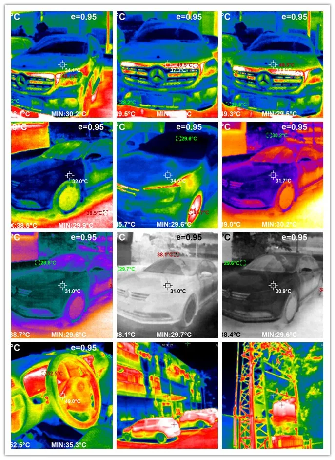 HTI HT-A9 тепловой инфракрасный 320*240 Wi-Fi функция датчик камера для ночной охоты