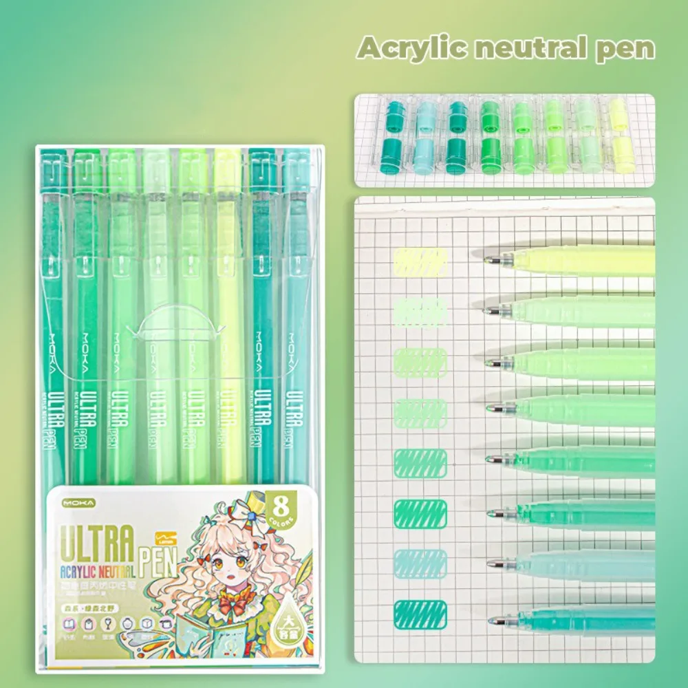 

Акриловые ручки для скрапбукинга 8 цветов