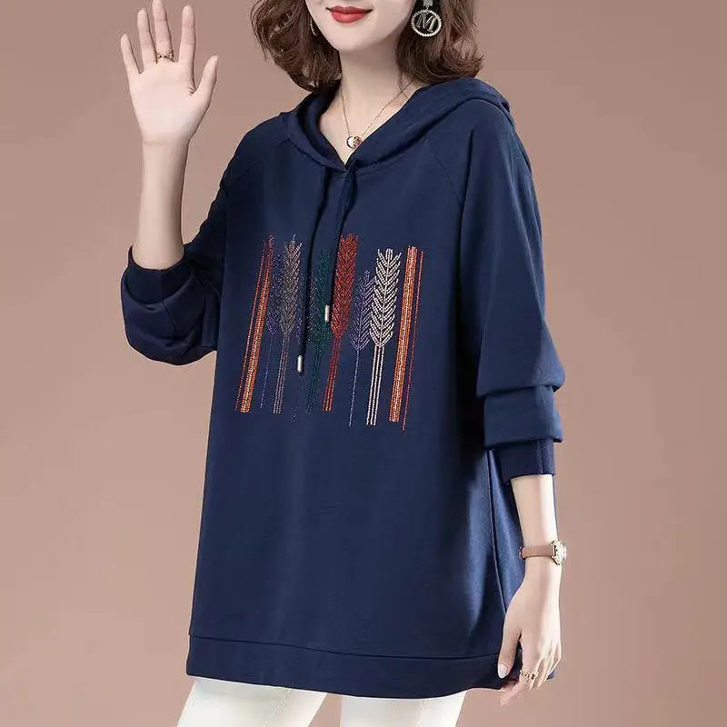 

Woman Hoodies Sweatshirt Coat Pullover Female Print Long Sleeve Oversize Hoodie Jacket Ladies Autumn Sweatshirt Tops Mujer G269