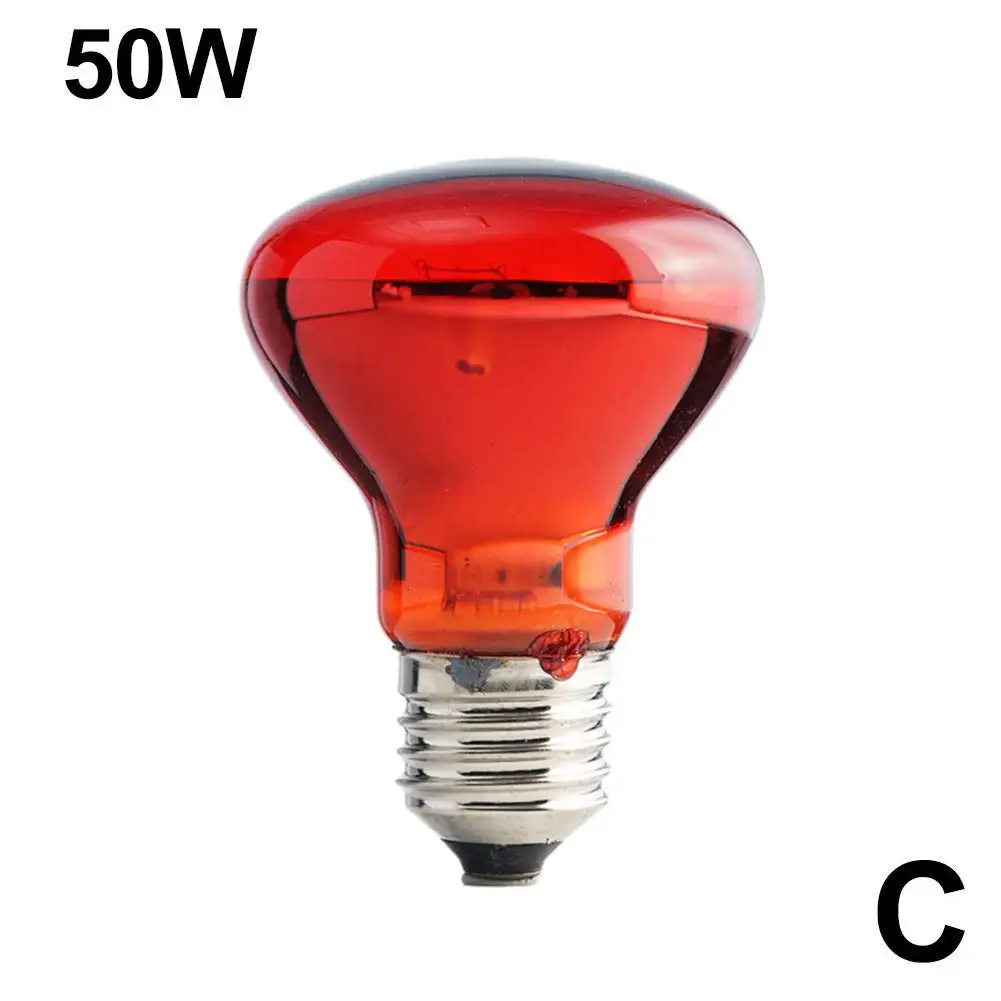 Лампа для обогрева домашних животных UVA День и ночь Амфибия Змея Горячая лампа