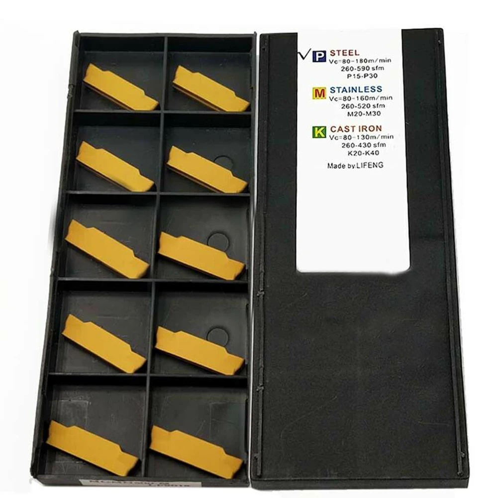 

MGMN500-M LF9018 Inserts Industry 5mm Width CVD/PVD Coating High Grip Strength