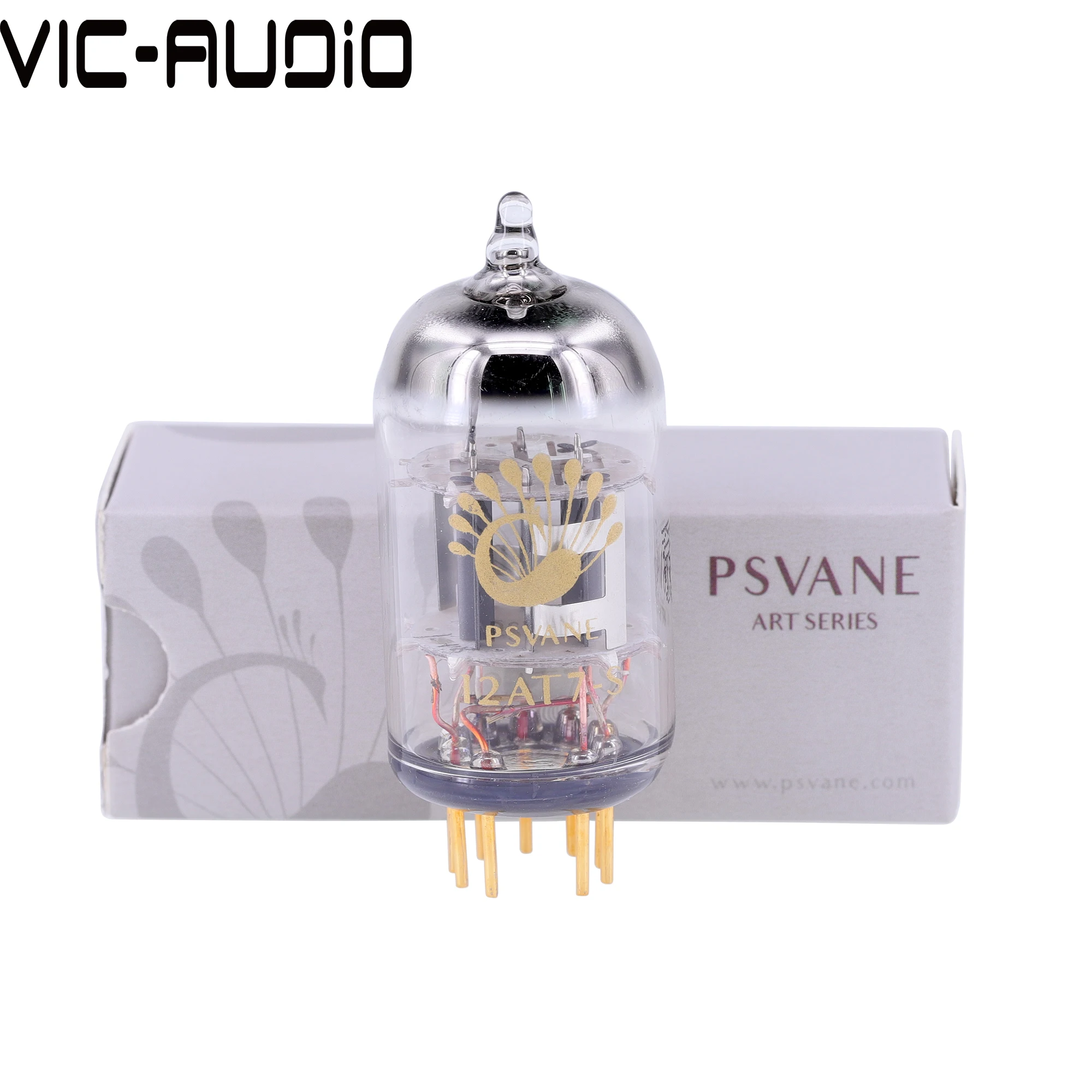 PSVANE 12AU7 вакуумная трубка 12AU7-S Замена 12AT7 ECC81 электронная HIFI звуковая усилитель DIY |