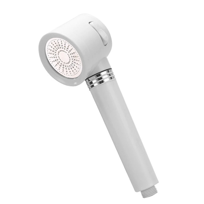

High Pressure Shower Head 3 Modes Handheld Adjustable Water Saving Showerhead Pressurized Spray Nozzle Bathroom Supplies
