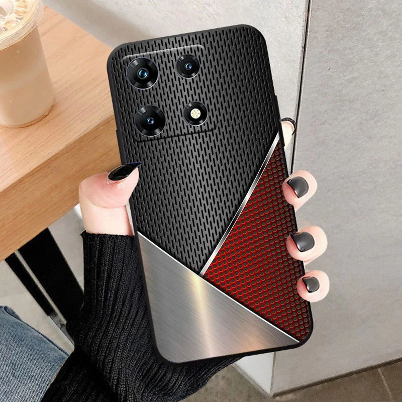 Фото Чехол для Infinix Note 30 4G/5G, мягкий силиконовый противоударный чехол для Infinix Note 30i 30 Pro, черный чехол из ТПУ Fundas Note30Pro Coque №5