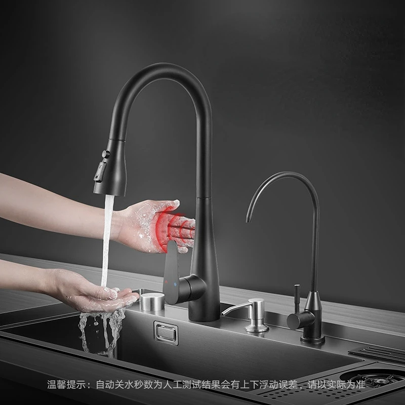 

Kitchen accessories 304 stainless steel sink multifunctional cup washer sink large single sink household nano dishwasher sink