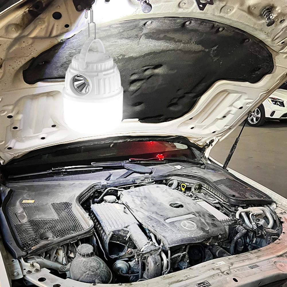 

Портативная палатка для кемпинга, Многофункциональный перезаряжаемый бытовой светильник высокой яркости для помещений, сада, пикника, пеш...