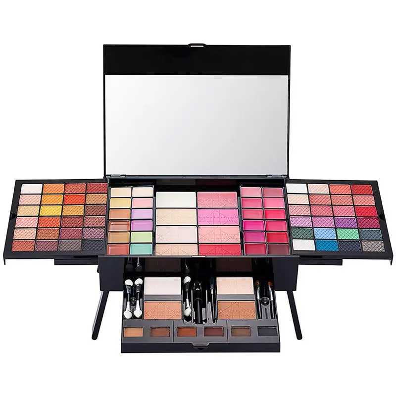 

Professional Eyeshadow Palette 90 Colors Full Makeup Pallet Waterproof Eyeshadow High Pigment Eyebrow Powder Facial Blusher