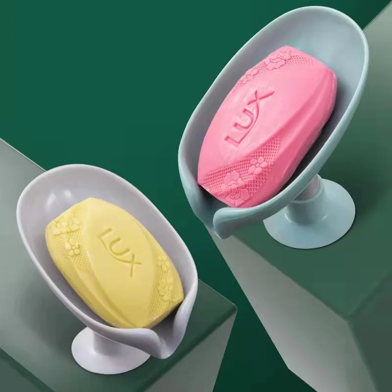 

Suction Cup Soap Box Drain Soap Box Soap Shelf Suction Cup No Punching Rack No Water Soap Box