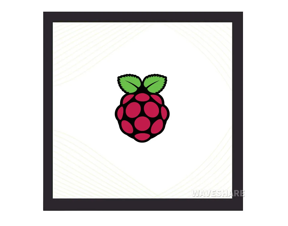 Фото Квадратный емкостный сенсорный ЖК-экран Waveshare 4 дюйма (C) для Raspberry Pi, 720×720, DPI, IPS, с защитным стеклом, низкое энергопотребление №1