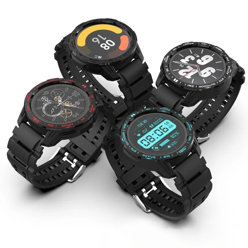 

M2EC Fits Mi Watch S1 Active Smart Watch Protector Case Lightweight Durable Housing Protection Shell Shockproof Cover