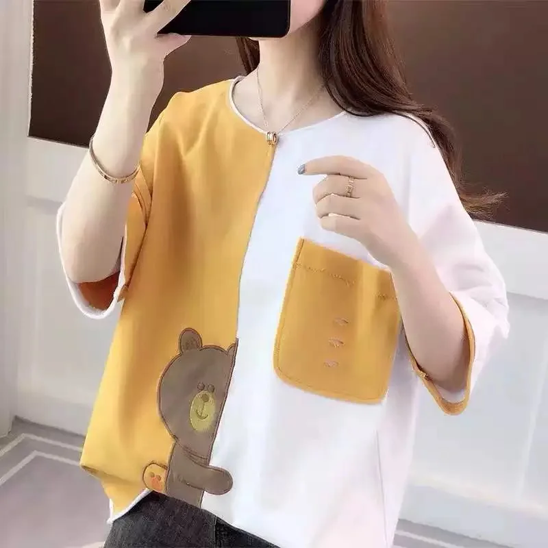 

Maternity Pregnant Baby Loading 2022 Funny Women T Shirt Girl Shirt New Mom green Big Size Clothes