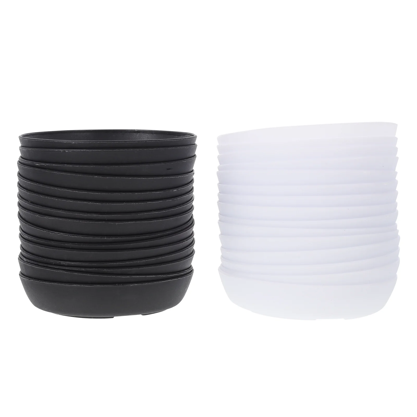 

30 Pcs Flower Pot Base Gardening Trays Balcony Flowerpot Succulent Water Mini Plants Supplies