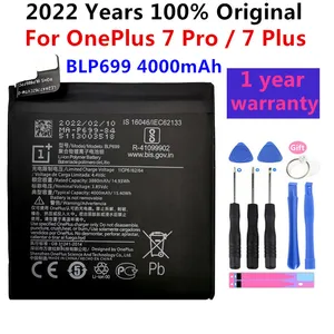 2022 100% Original New Replacement Battery 4000mAh BLP699 For OnePlus 7Pro 7 Pro 7 Plus  Mobile Phon