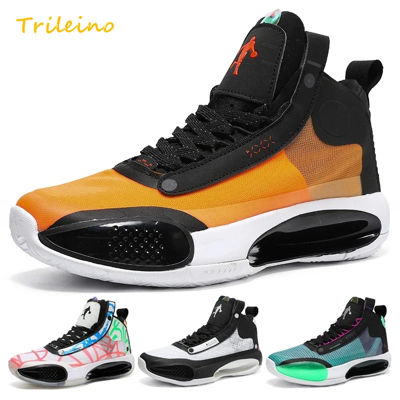 

Retro Bakset Homme New Brand women Basketball Shoes For Sneakers Mens Fitness Gym Sport Shoes Male Basketball shoes for men