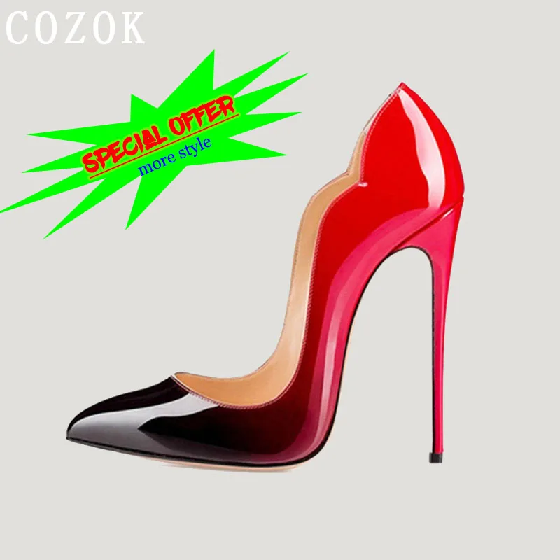

Special Offer) Free Shipping New So Kate Brand Pumps Women High Heel Shoes Red Shiny Bottom Patent Leather Pointed Wedding Shoes