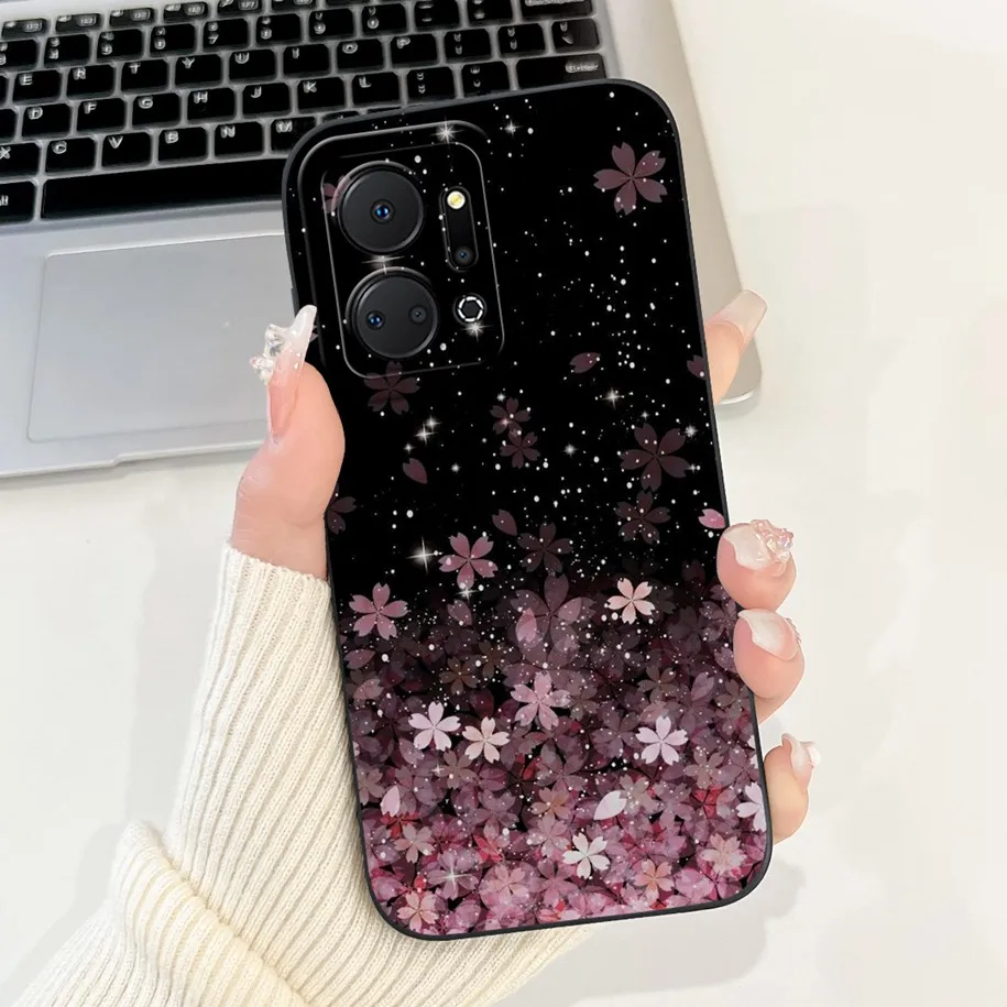 Чехол для Honor X7a RKY-LX1 RKY-LX2 RKY-LX3 популярный силиконовый противоударный мягкий