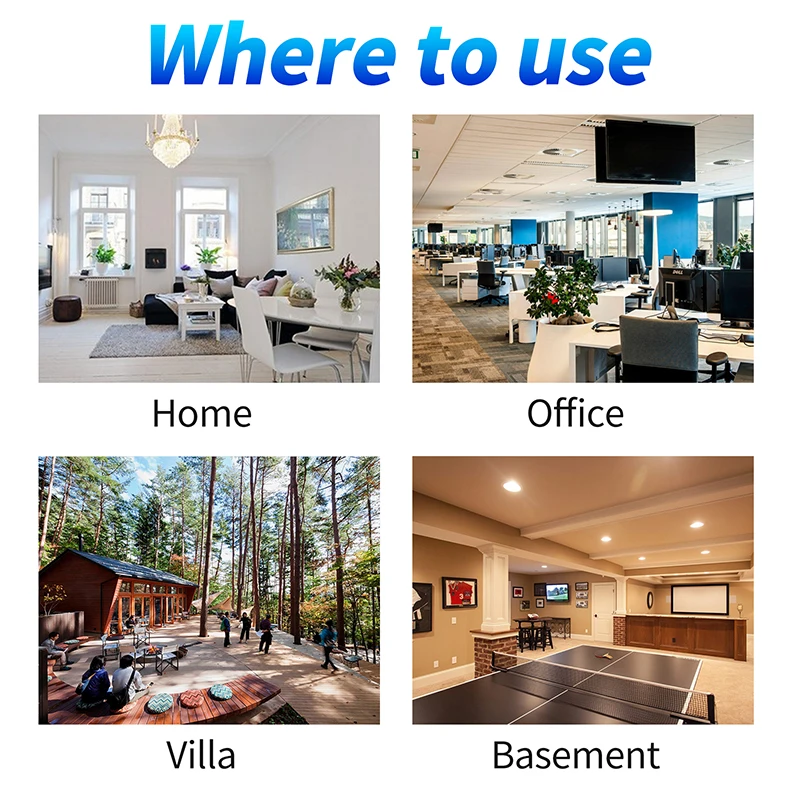 Lintratek 2 Band Cellular Amplifier 850 900 1800 2100 MHz AWS 1700 PCS 1900 LTE 2G 3G 4G Signal Booster AGC Mobile Repeater