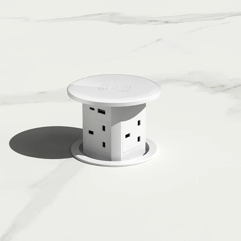 Herepow автоматическая выдвижная розетка с USB Type-C