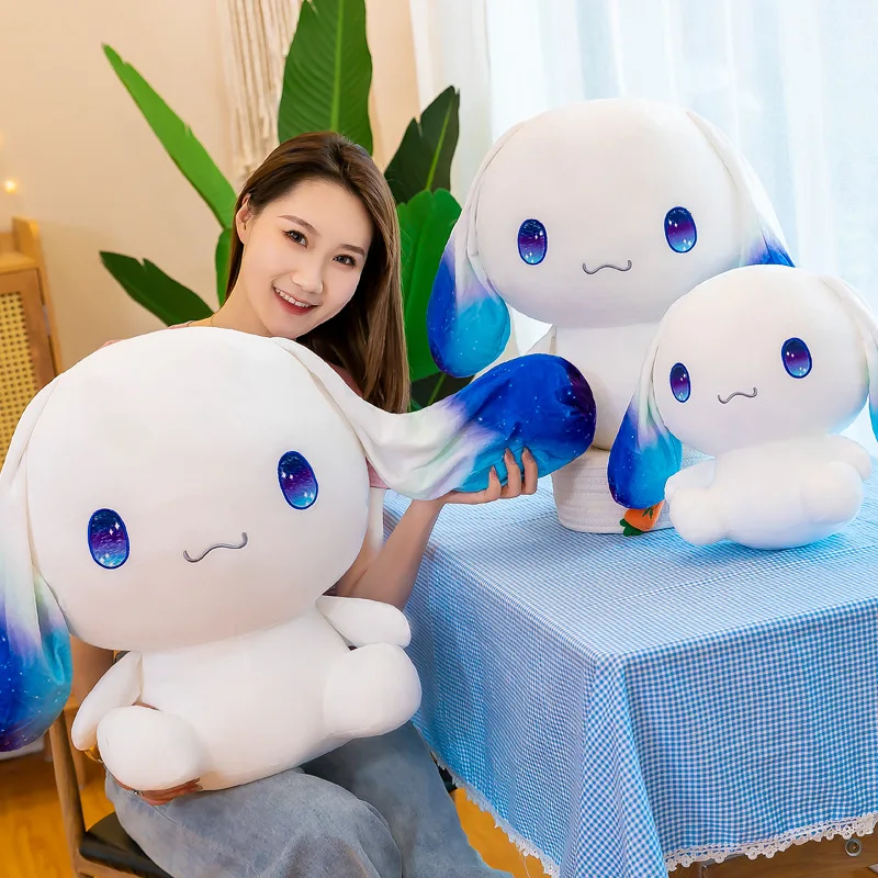 

New Sanrio Starry Sky Yugui Dog Doll Cute Balloon Puppy Plush Toy Rag Doll Big Ear Dog Plush Toy Doll Girl Sleeping Pillow Birth