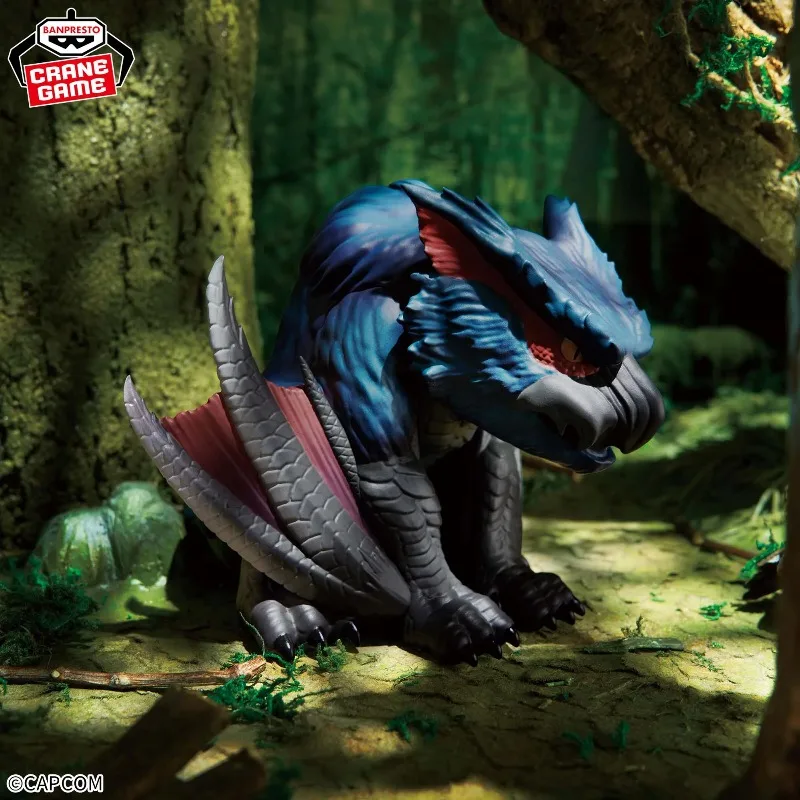 Фото В наличии Bandai Banpresto Monster Hunter: Arscheveld Nargacuga Black Shadow Оригинальные фигурки, коллекционные модели, игрушки, подарок TT №4