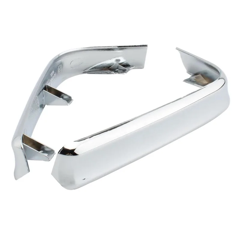 

Motorcycle Trunk Lower Saddlebag Side Fairings Bent Trims Cover for Honda Goldwing GL1800 2001-2011 Chrome