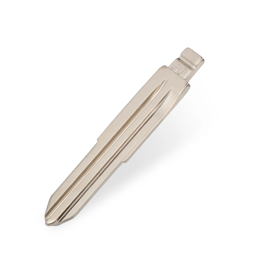 10 шт./лот складной Автомобильный ключ пустая НЕОБРАБОТАННАЯ лезвие № 30 для