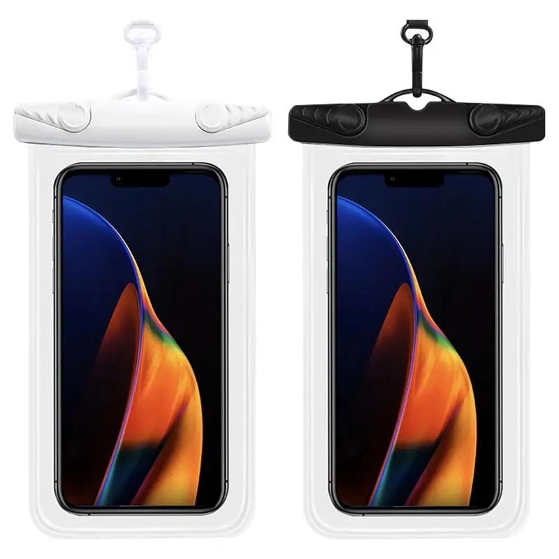 

Phone Waterproof Case Universal Waterproof Phone Bag With Neck Lanyard Universal Floatable Waterproof Dry Bag Case For