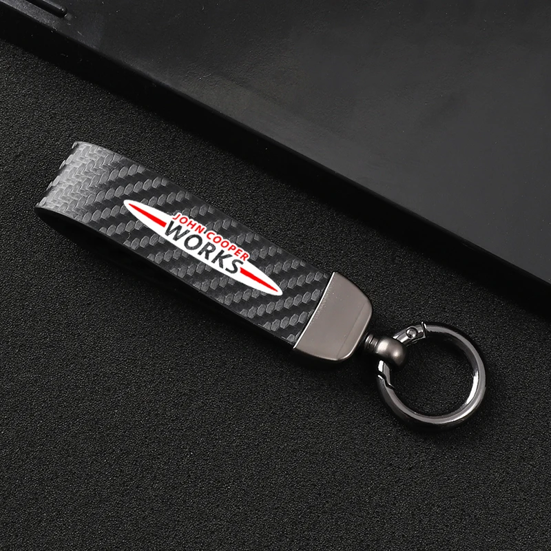 Брелок для ключей из углеродного волокна Mini Cooper One S JCW R55 R56 R50 R53 R60 F55 F56 |
