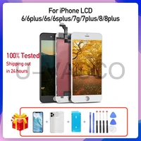 aaaquality for iphone 5 lcd touch 100no dead pixel pantalla lcd screen replacemen for iphone 6 6s 7 8 plus diaplay with gift
