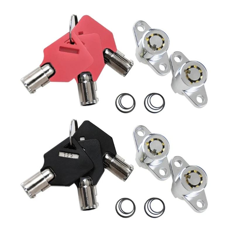 

Motorcycle Lock Sets Hard Saddlebag Lock for Key A70F