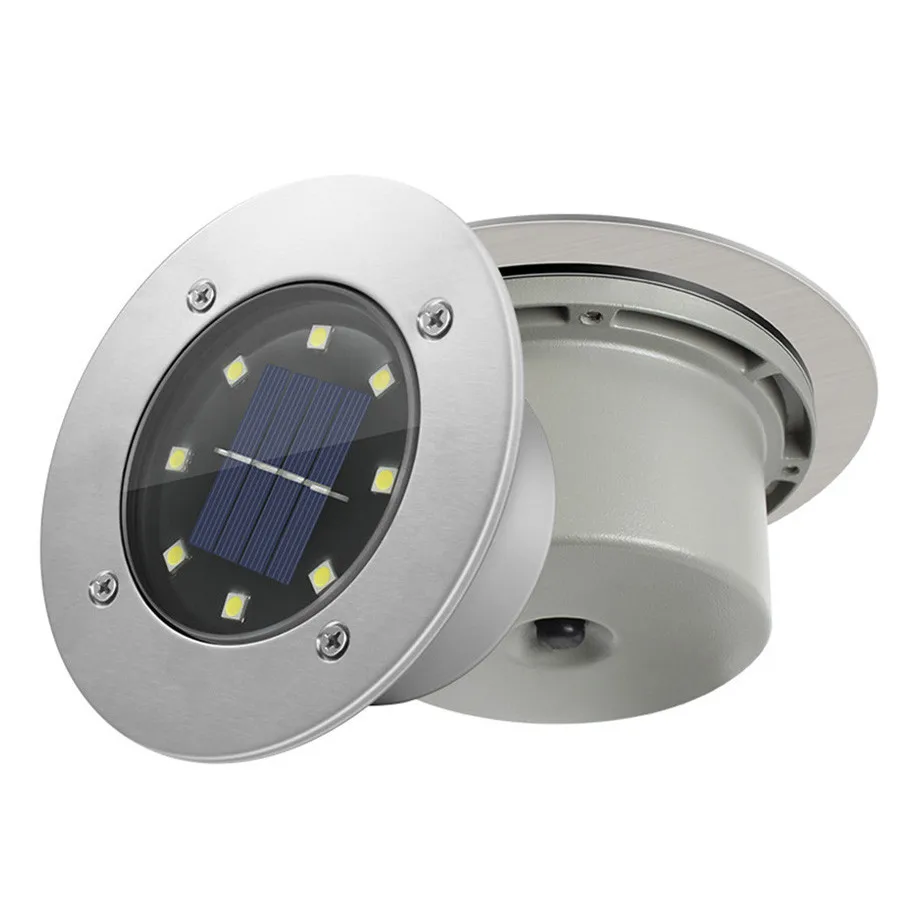 

Light Light Lamps Thrisdar Outdoor Floor Ground Lawn Path Pathway Deck Solar Buried Landscape Solar Solar Garden