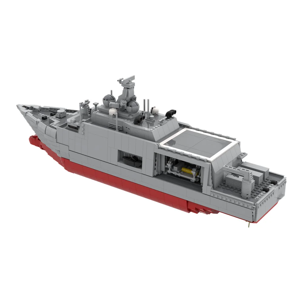MOC Голландская военно-морская модель строительные блоки классная шахтная зона