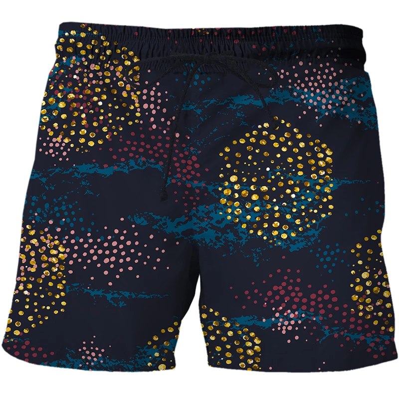Shorts Men's Jungle Leopard Pattern Shorts 3D Printed Summer Beach Shorts Fashion Casual originality Quick-drying Swimsuit