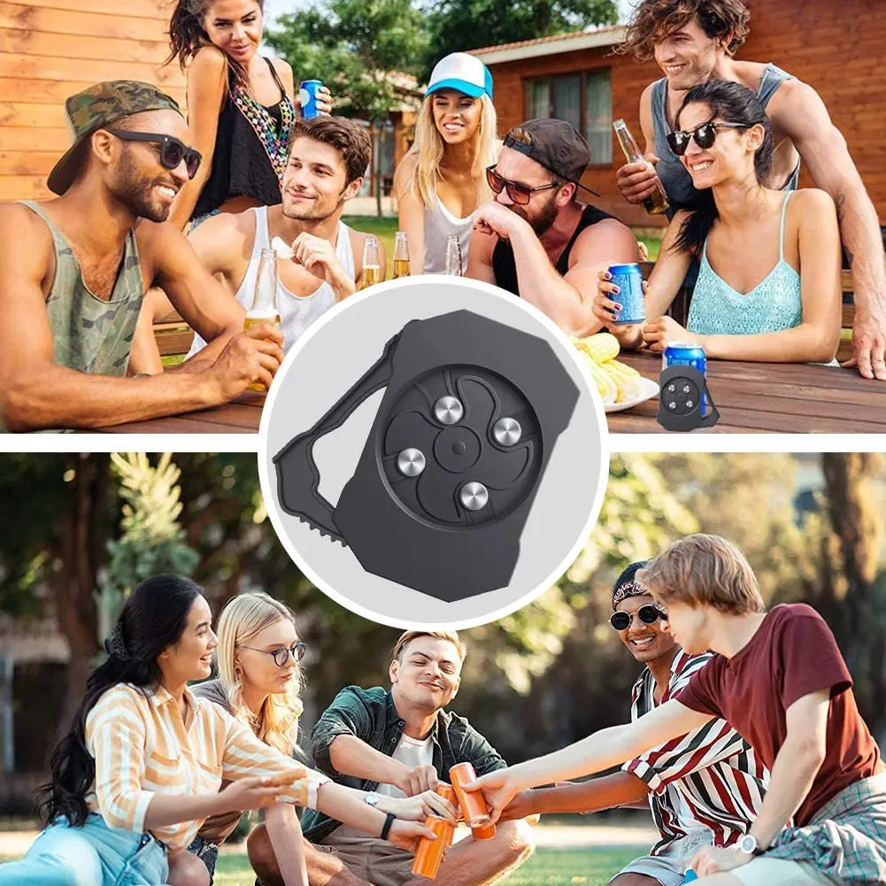 Консервный нож ручной безопасный консервный простой в применении из нержавеющей