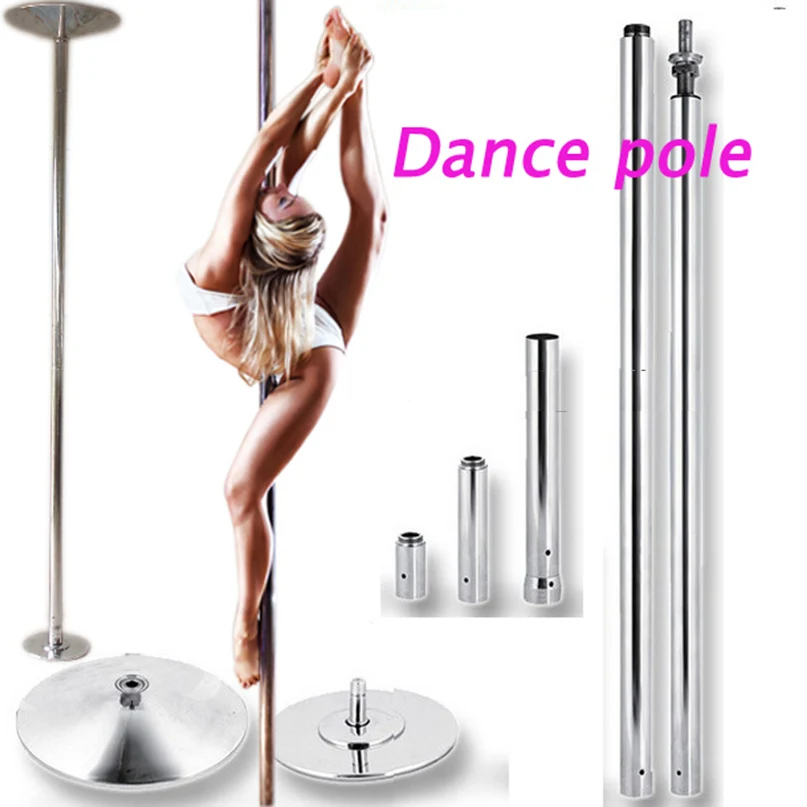 Stripper pole dance 360 Spin Professional Dance Pole Removable training pole X POLE Kit EASY Installation fedex ups FreeShipping