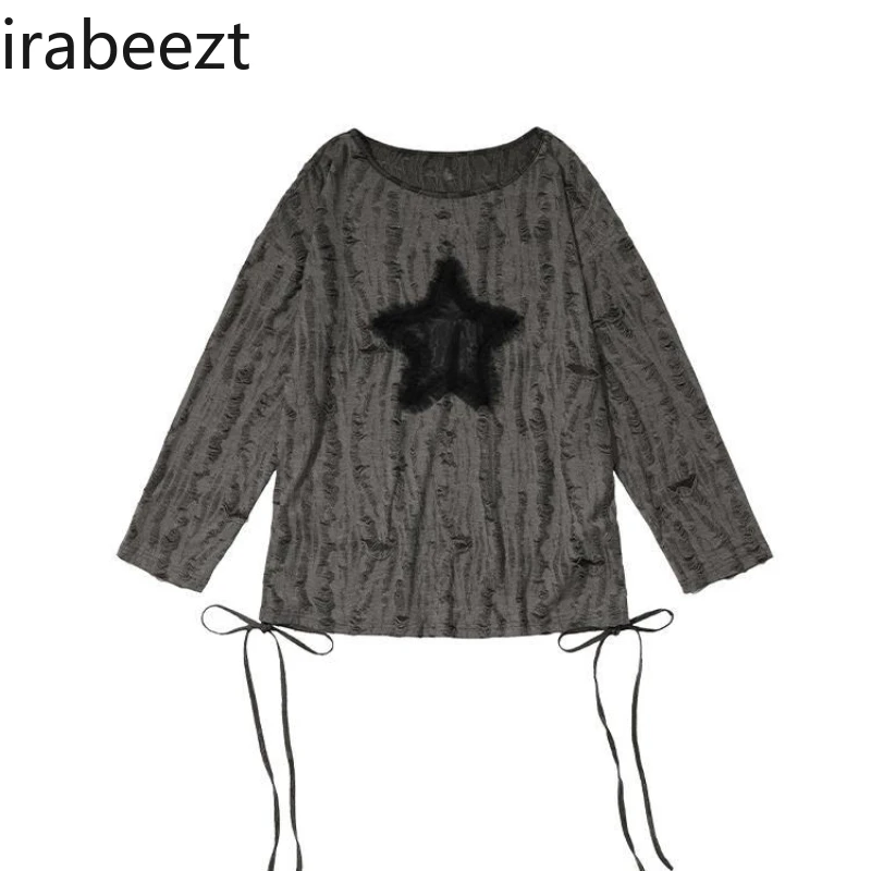 Футболка женская с длинным рукавом