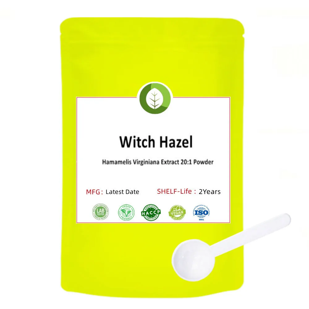 

Price Witch Hazel Extract Powder Organic Hamamelis virginiana extract 20:1 plant extract