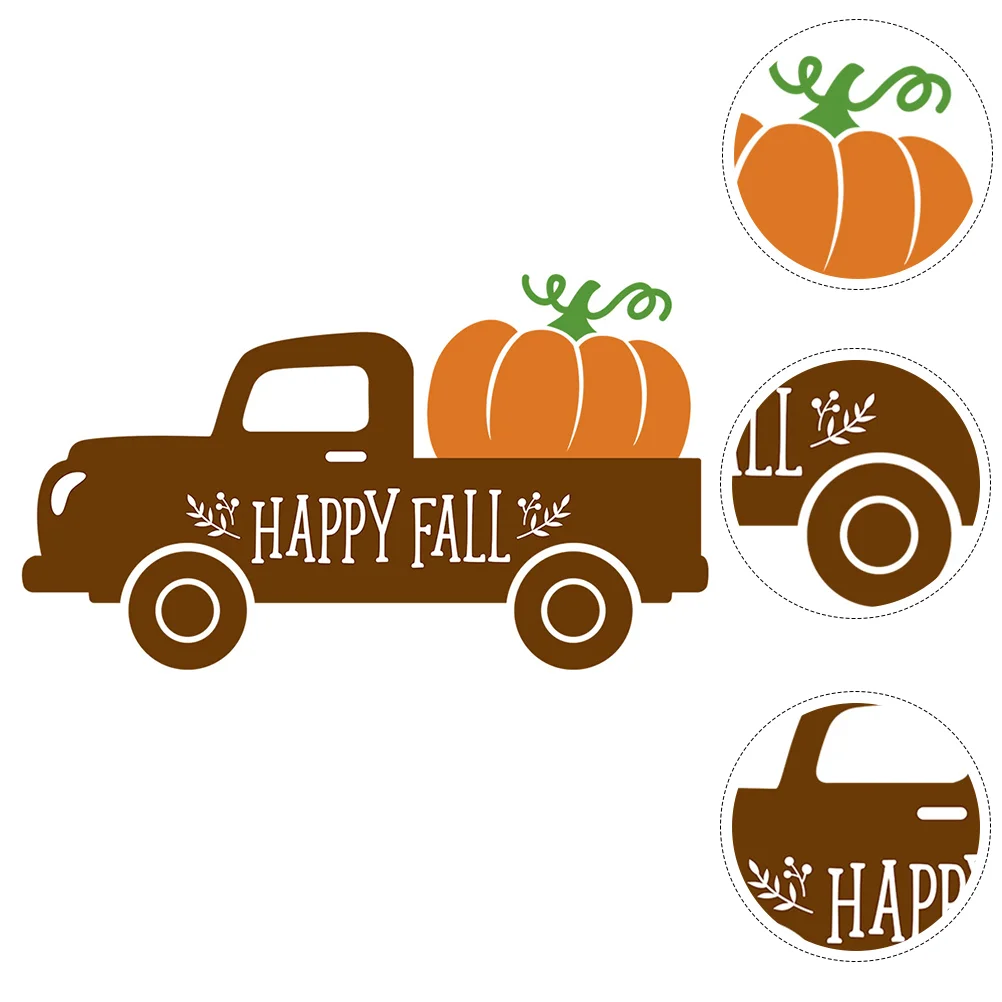 

Wall Thanksgiving Autumn Sticker Decoration Cling Leaf Maple Day Stickers Vinyl Window Decals Partydecorations Decal