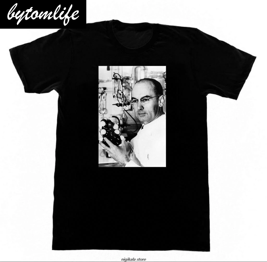 

Albert Hofmann in LSD Lab T-shirt Hoffman Acid Trip Printed Round Men T shirt Cheap Price top tee Breathable