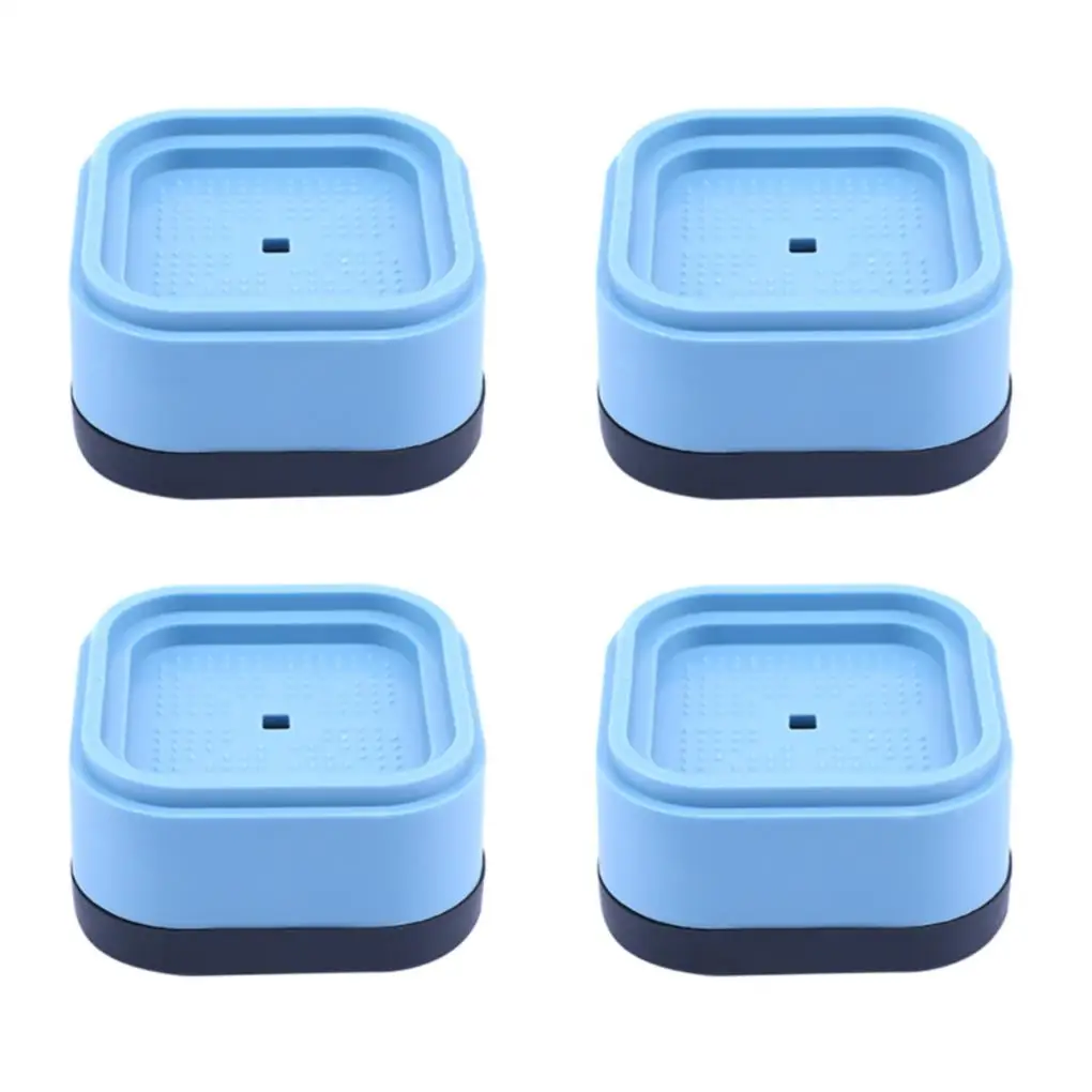

4pcs Washing Machine Pads Noise Reduction Vibration Pads Rubber Anti-slip Refrigerator Mats